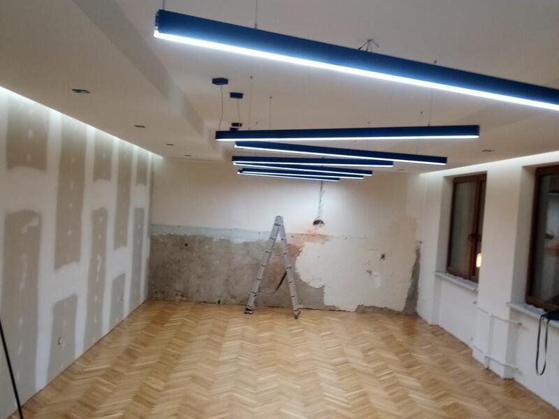 Stropné LED rampy
