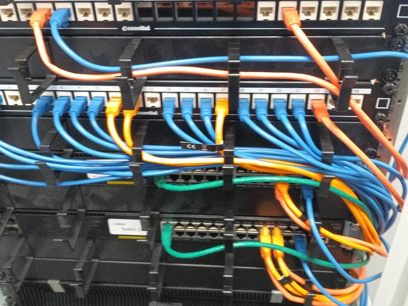 Profesionálne zapojenie patch panelu