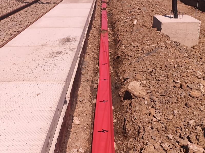 Káblová trasa na železničnej infraštruktúre
